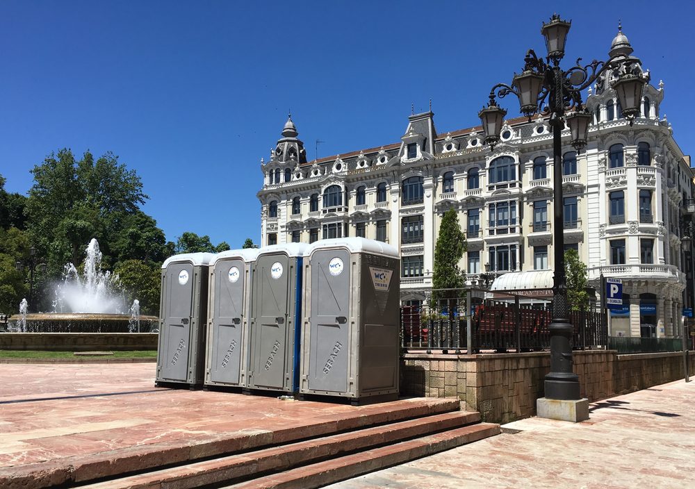 Cabinas WC en evento público